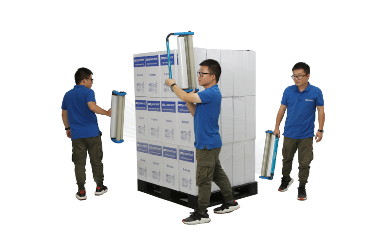 包裝新風(fēng)尚：選擇Smartwrapper手動(dòng)纏繞機(jī)+8um纏繞膜，讓降本與環(huán)保同行