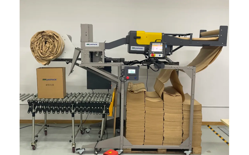 JP762A牛皮紙緩沖紙墊機：重型貨物的環(huán)保防護選擇