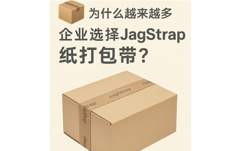 為什么越來(lái)越多企業(yè)選擇JagStrap紙打包帶？